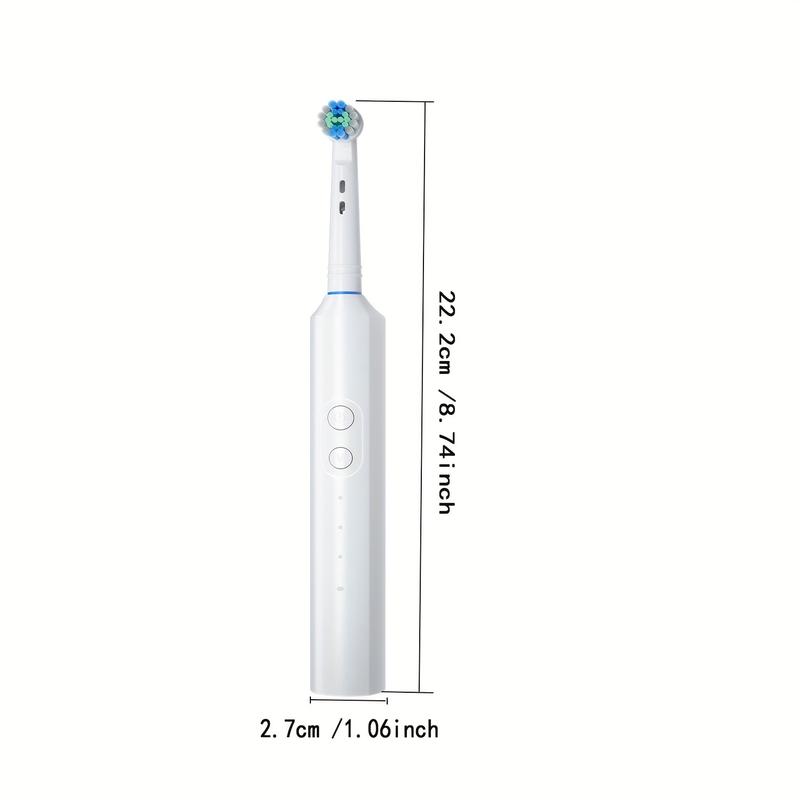 Adult Electric Toothbrush, with 8 One Bruch Head, 3 Modes, Rechargeable