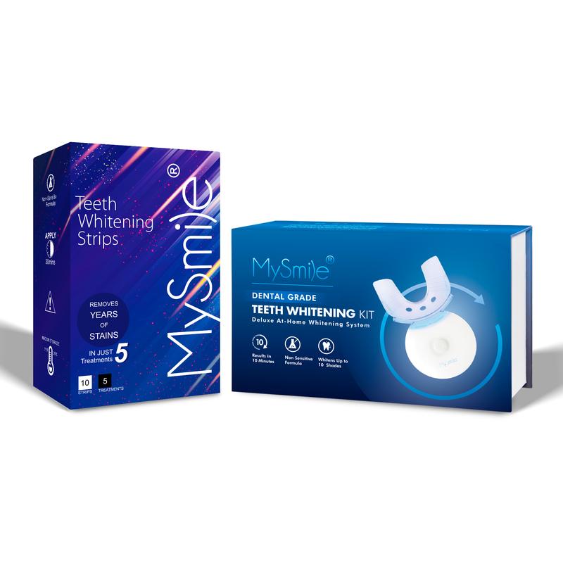 Ultimate Teeth Whitening Bundle(5x Kit w  one box Glamorous Strip)