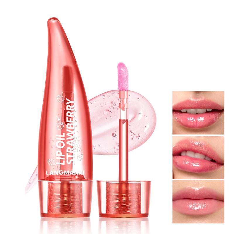 Long Lasting Color Changing Lip Oil, Aloe Vera Moisturizing Lip Gloss, Glossy Lip Glaze Stick, Plumping Lip Oil Moisturizer for Girls & Women, Christmas, Christmas Gift