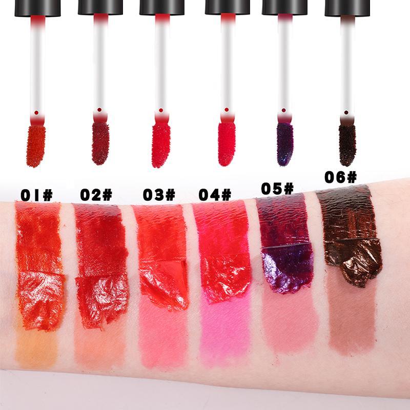 Long Lasting Peel Off Lipstick, Matte Lip Balm, Easy Coloring Lip Sticks, Moisturizing Matte Lipstick, Suitable for All Occasions Lip Makeup, Girls and Women Makeup Accessories