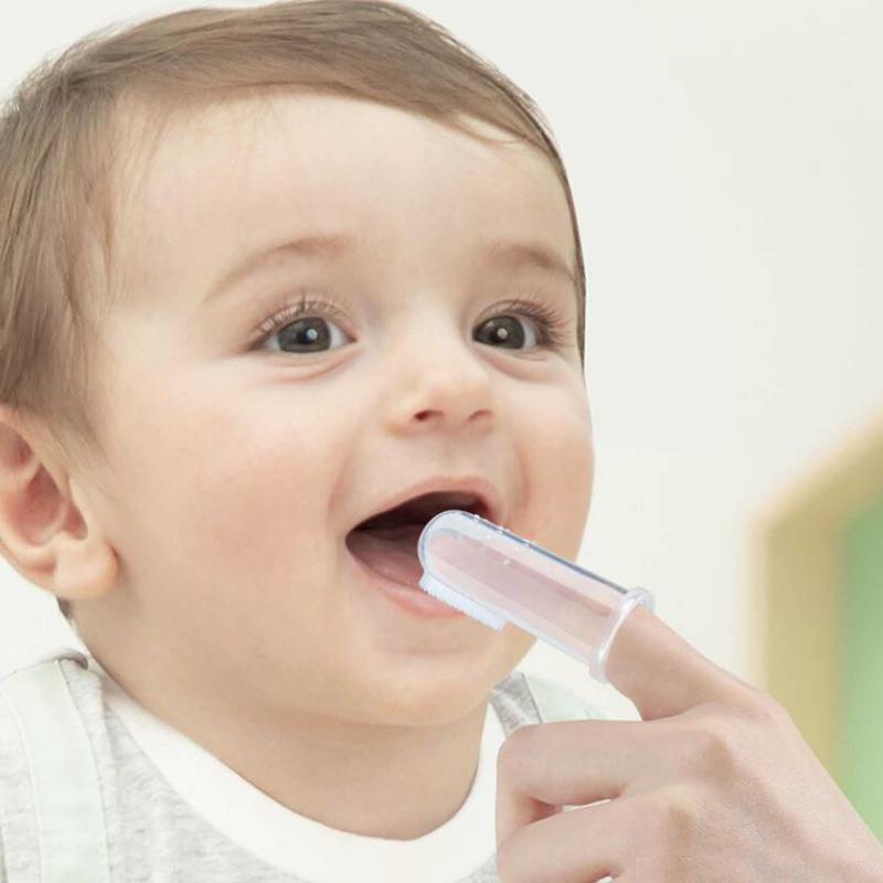 Mini Soft Silicone Toothbrush for Kids, Deep Cleaning Toothbrush with Box for Children Boys Girls Unisex, Dental Health Oral Care Products