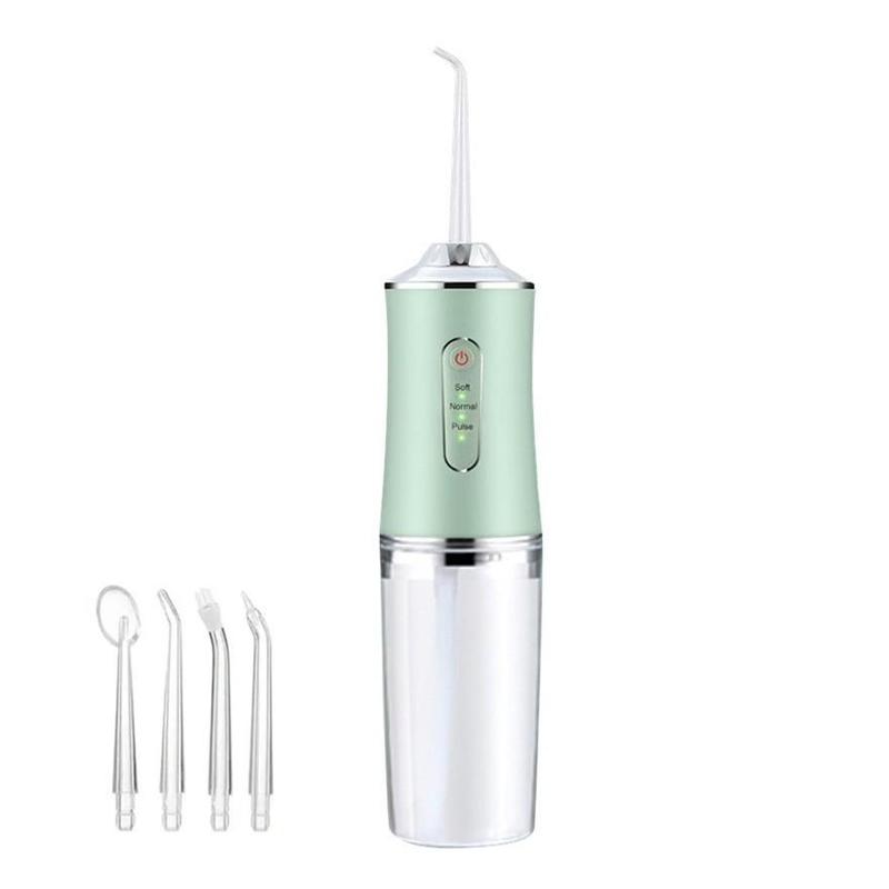 Electric Water Flosser & Jet Tip, 1 Set Portable Rechargeable Oral Irrigator For Home & Travel, Teeth Cleaning Device for Anxiety, Christmas, Fall Gift, Winter Gift, Christmas Gift