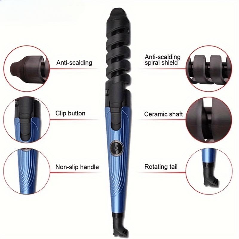 3pcs set Hair Straightener, Curling Rod Comb Multi-functional Hair Styling Tool Temperature Adjustable Hair Straightener Manual Curling Rod Home Hair Salon For All Hair Types