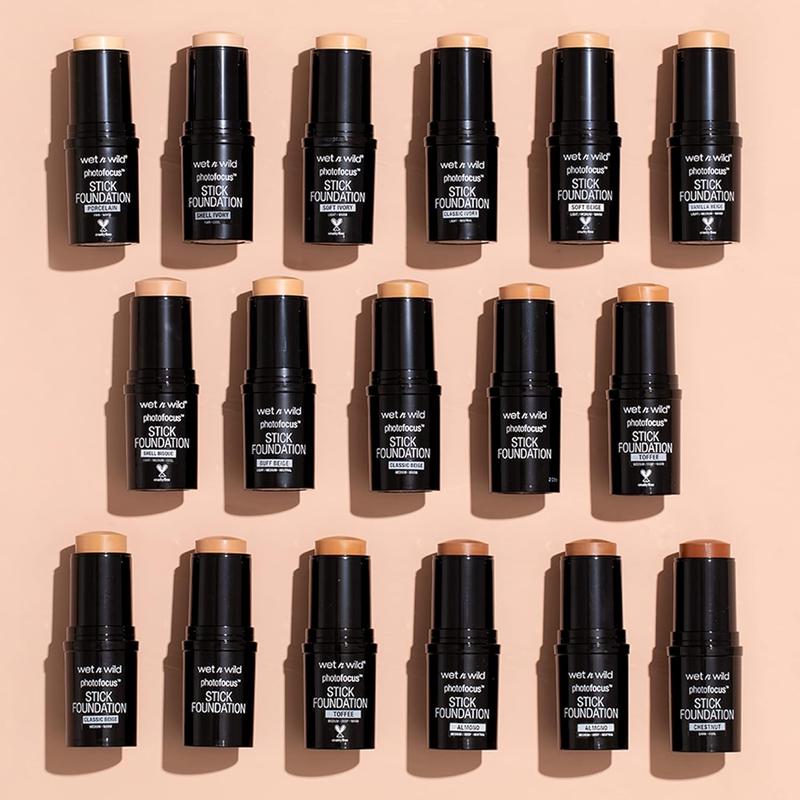 wet n wild Photo Focus Matte Foundation Stick Makeup | Vegan & Cruelty-Free