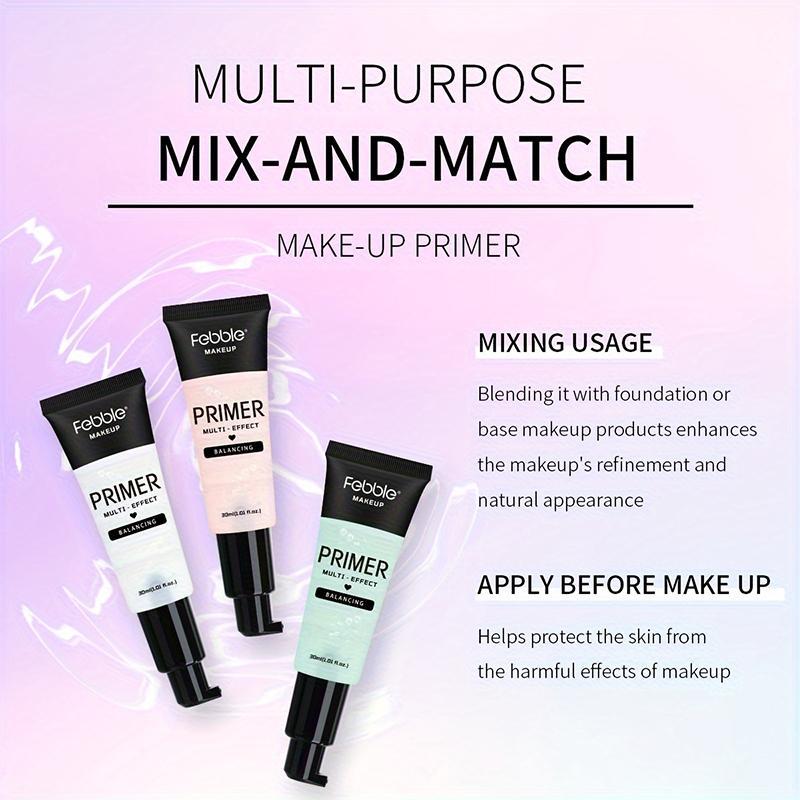 Long-lasting Makeup Primer, 1 Count Moisturizing Makeup Primer, Natural Lightweight Makeup Base, Makeup Product for Women & Girls