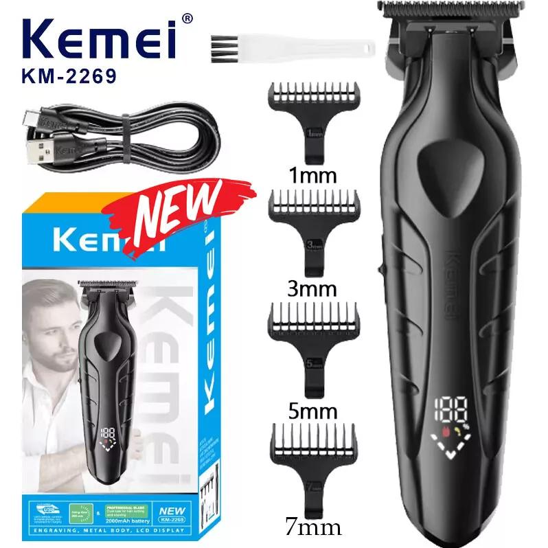 Kemei Professional Hair Clippers Trimmer Kit Men Cutting Machine Barber Salon US