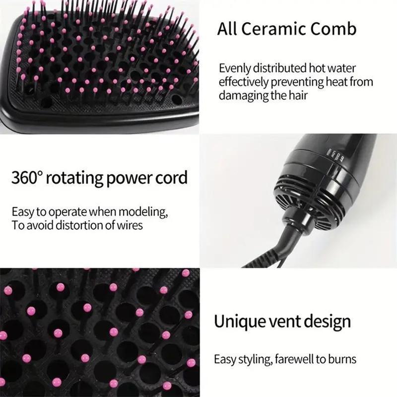 2 in 1 Comfort Comb Design Multifunctional Hair Dryer, Fast Drying Hair Styling Tool, Hairdressing Comb Hot Air Brush, Trending Products, Makeup Products, Back To School, Christmas Fall Gifts, Winter Gift, Hairdressing Tool, Christmas Gift