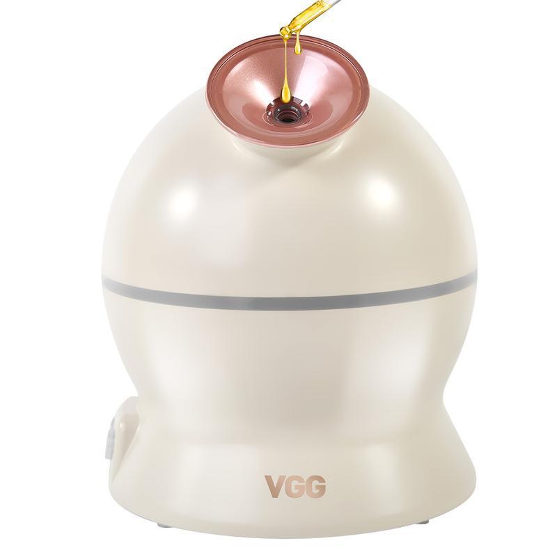  DOMIDO Zephyra Ionic Facial Steamer - Deep Cleansing, Hydration & Skin Rejuvenation for a Radiant Holiday Glow