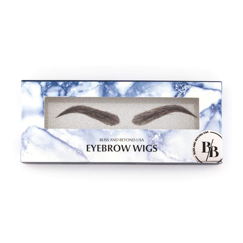 Real Hair Eyebrow Wigs. Style: Los Angeles Color: Dark Brown