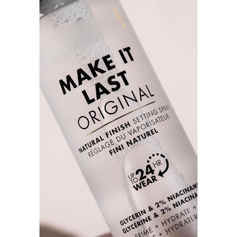 Make It Last Original - Natural Finish Setting Spray 3-in-1 Setting Spray and Primer- Prime + Correct + Set Makeup Finishing Spray and Primer - Long Lasting Makeup Primer and Spray 2.03 Fl. Oz