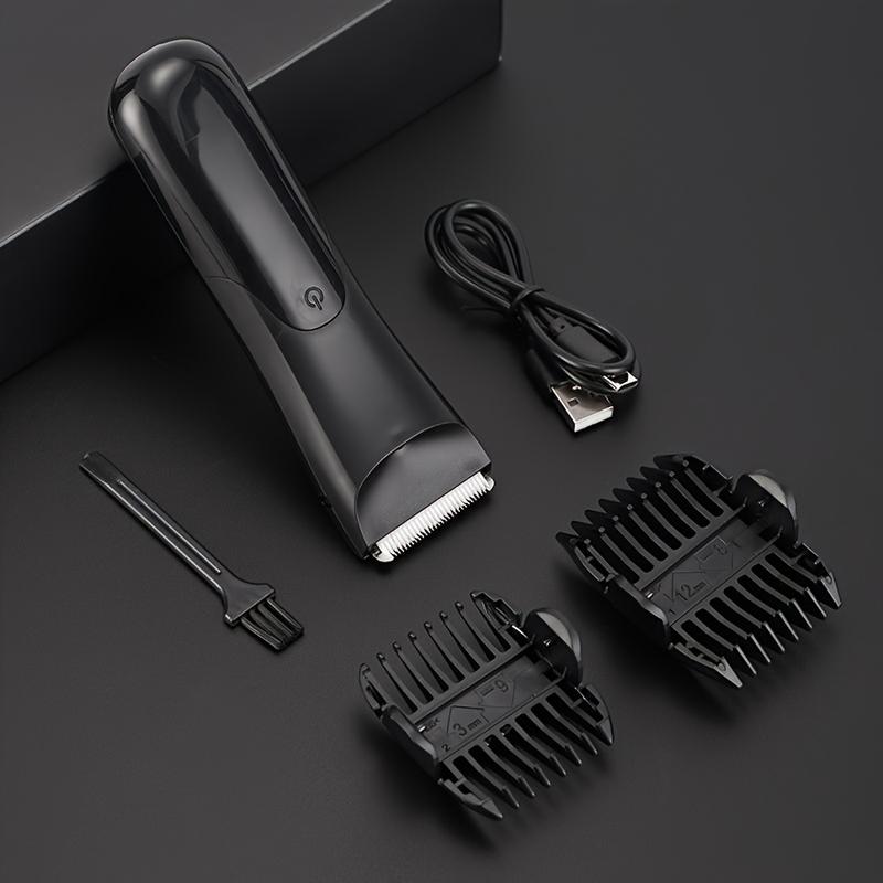 Mens Grooming Trimmer - Advanced Electric Shaver for Body Hair, Inguinal, and Pubic Areas with Durable Ceramic Blade for Smooth Shaving - Perfect Gift Idea for Men, Designed for Male Hygiene and Grooming Suitable for Ages 14+