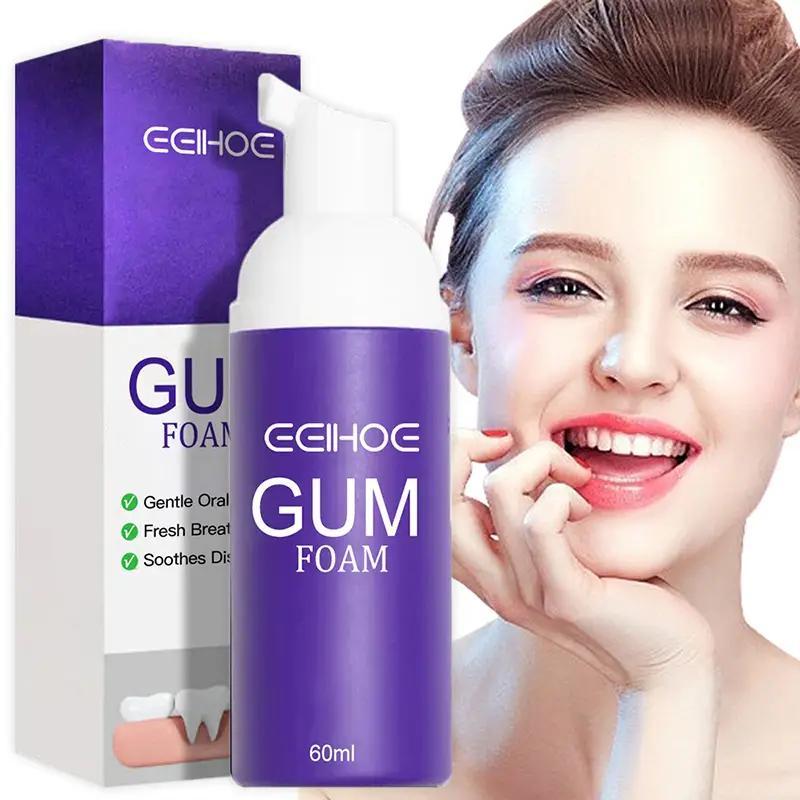 60ml Gum Foam Mousse, Gentle Oral Care, Deep Cleaning Of Teeth Stains, Improves Teeth Brightness, Comfort Long Lasting Fresh Breath