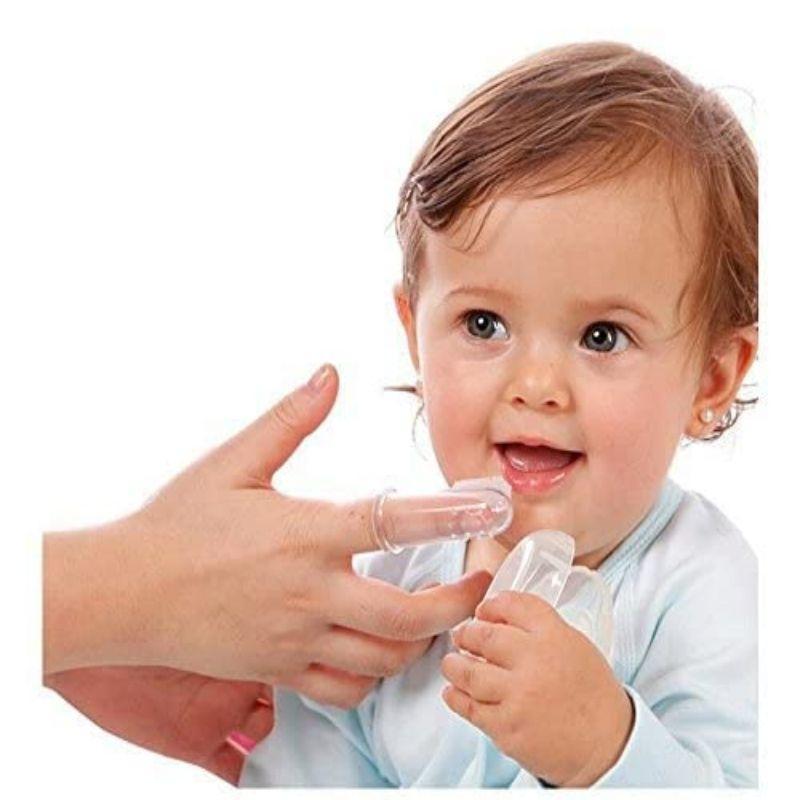 Mini Soft Silicone Toothbrush for Kids, Deep Cleaning Toothbrush with Box for Children Boys Girls Unisex, Dental Health Oral Care Products