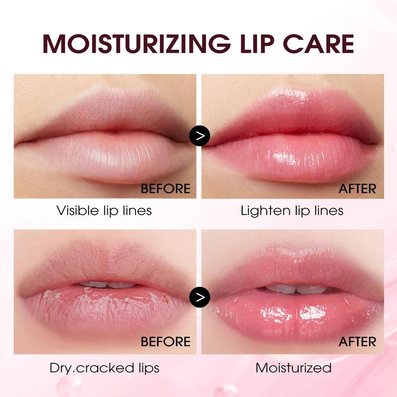 Long Lasting Color Changing Lip Oil, Aloe Vera Moisturizing Lip Gloss, Glossy Lip Glaze Stick, Plumping Lip Oil Moisturizer for Girls & Women, Christmas, Christmas Gift