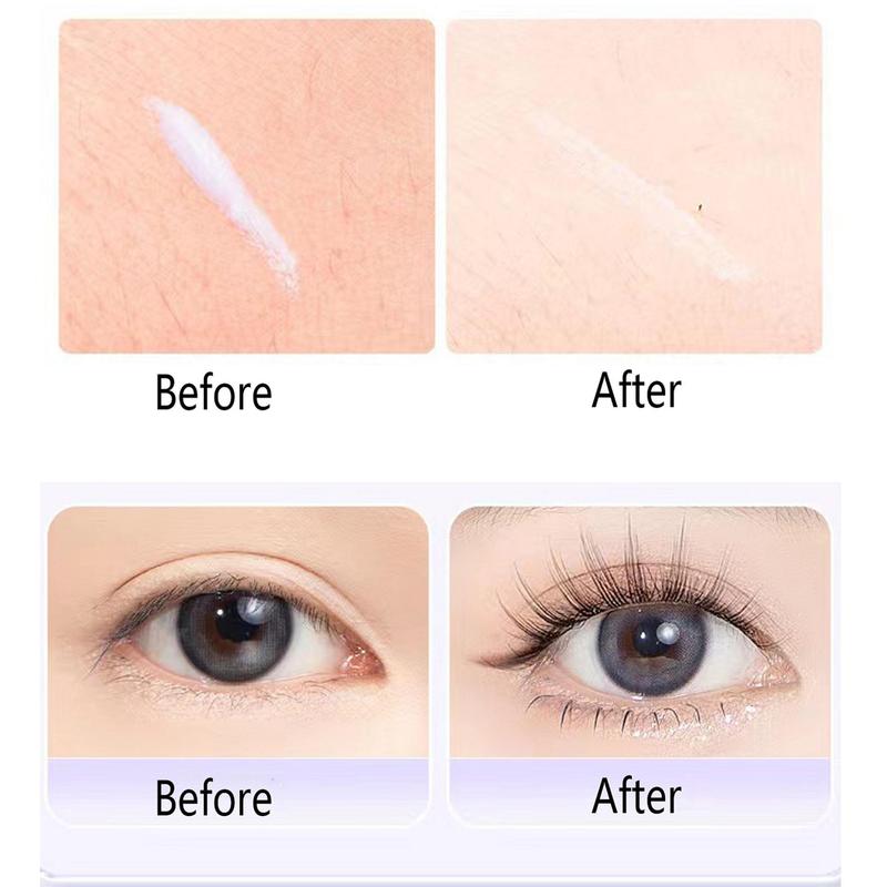 3ml False Eyelash Makeup Glue for Lash Extensions, Cosmetic Waterproof Lashes Glue for Clusters Eyelashes & Strip Lashes, Eyelashes Extensions Eye Makeup Tool for Music Festival Makeup