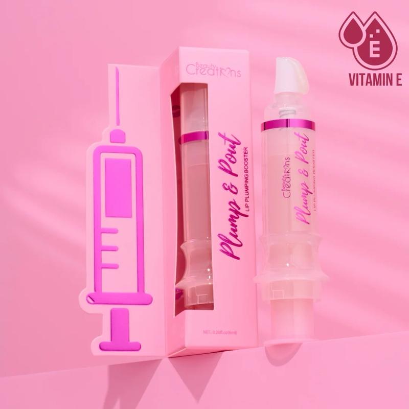 Mystery Plump & Pout Lip Plumping Booster Gloss Hydrating Lightweight Lipgloss  Glossy Lip plumper Moisturizing Lipstick Makeup Cosmetic Lip Care