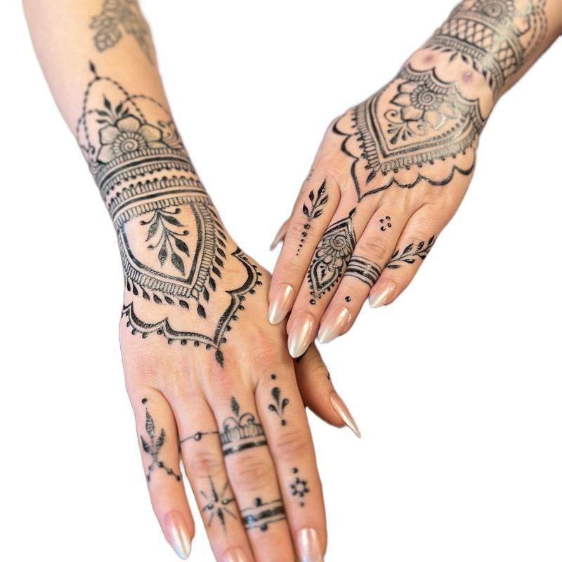 Jagua Temporary Tattoo Gel, Plant Based, Ready to Use, Ultra Dark (Bottles or Cones) Cosmetic Makeup