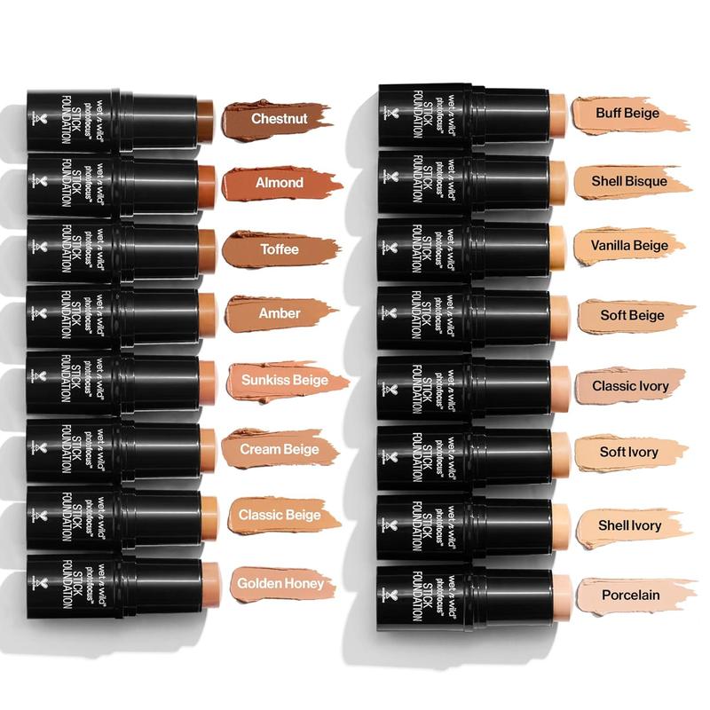 wet n wild Photo Focus Matte Foundation Stick Makeup | Vegan & Cruelty-Free