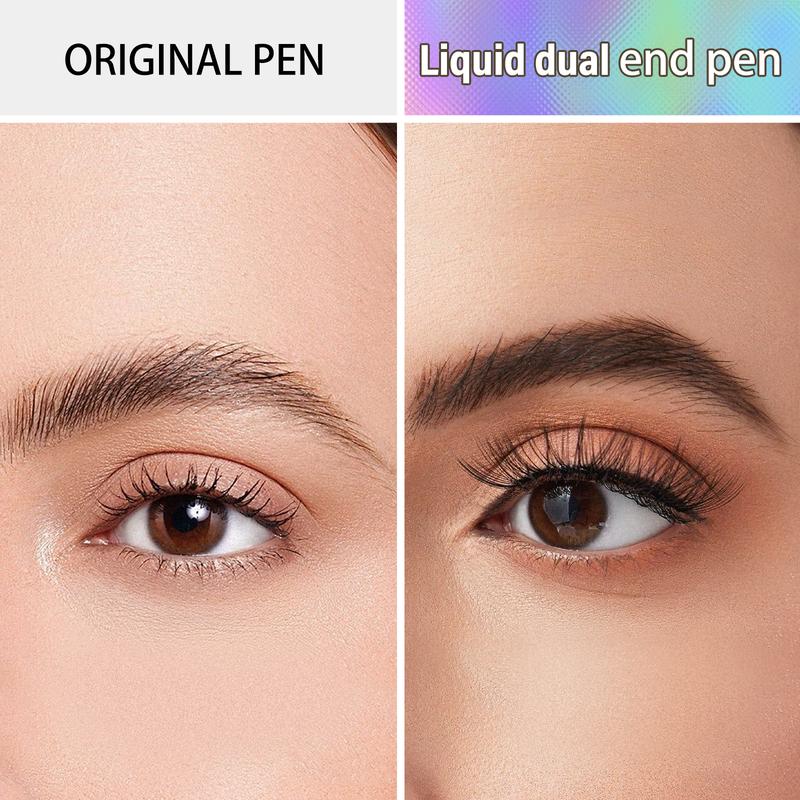 CEA DESIGN Curved Eyebrow Pen-Eyebrow Pencil Magical 2-in-1 Dual-Ended Eye Brow Pencils for Women, Gift, Make Up, Hair like eyebrow