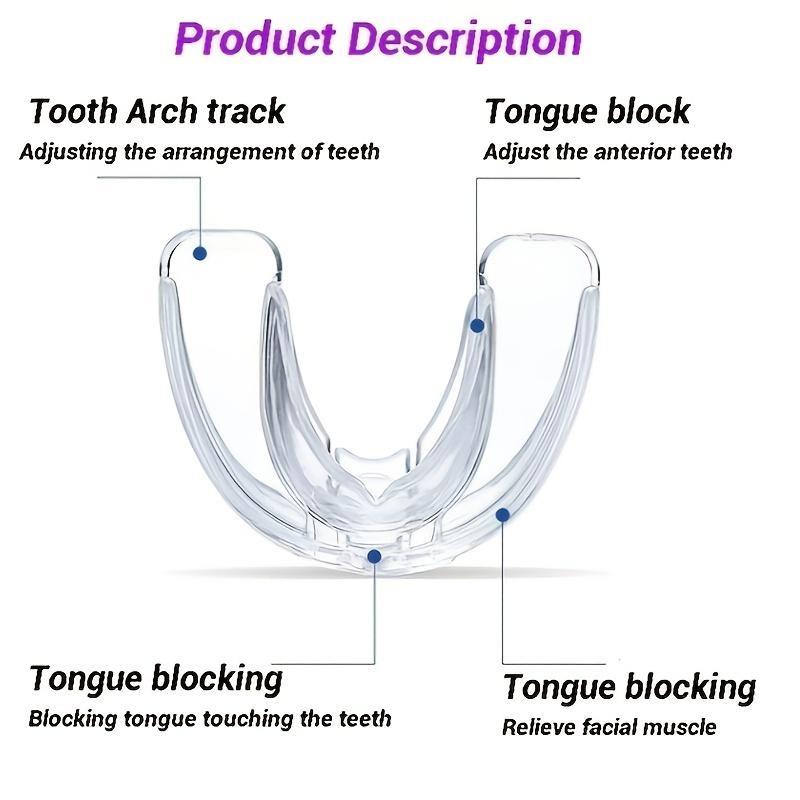 3 Stages Mouth Guard, 3 Counts set Anti-molars Dental Retainer, Oral Care Protective Gear for Sports & Outdoor Activities