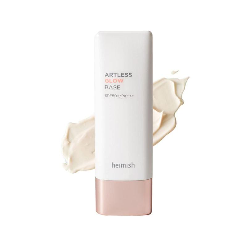 Heimish Artless Glow Base SPF 50+ PA+++ 1.4fl.oz 40ml | Moisturizer, Sunscreen, Makeup Base | Cruelty-free, All Skin Types, Lightweight