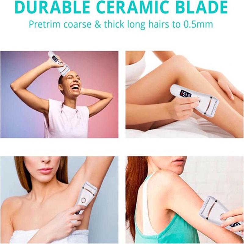 Waterproof Hair Removal Equipment, 1 Set Electric Hair Removal Machine, Home Hair Removal Tool for Women, Summer Essentials, Christmas Gift