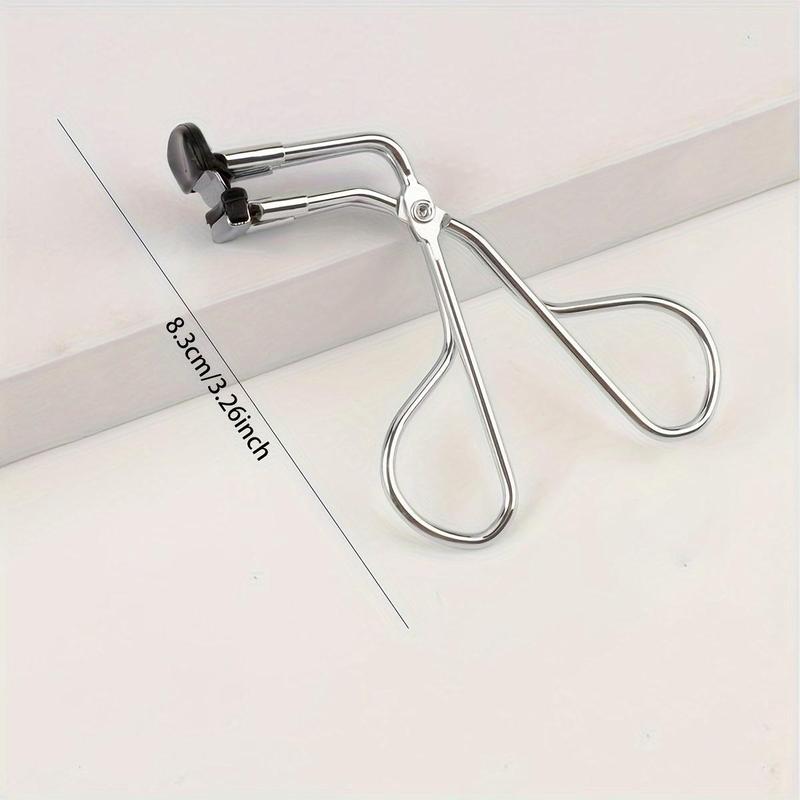 Partial Eyelash Curler, Stainless Steel Eyelash Tweezers, Professional Eye Makeup Tool for Women & Girls, Easy Eye Makeup Tool for Daily Use