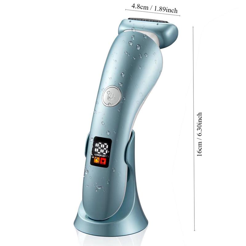 3 in 1 Electric Shaver, Waterproof Rechargeable Hair Removal Tool for Underarms, Legs, Private Parts, Professional Hair Removal Tool for Women, Body Trimmer for Men, Back to School