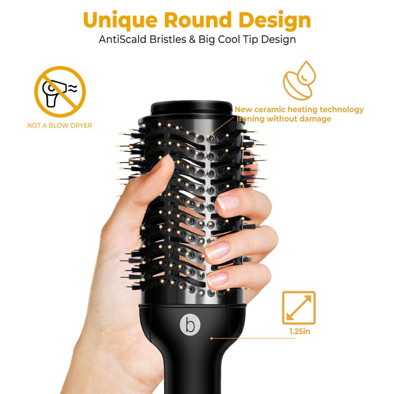 3 In 1 Hair Dryer Brush Blow Dryer Brush,One Step Hair Dryer And Styler Volumizer For Drying, Straightening, Mother's Day, Halloween, Thanksgiving, Christmas And Holiday Gifts