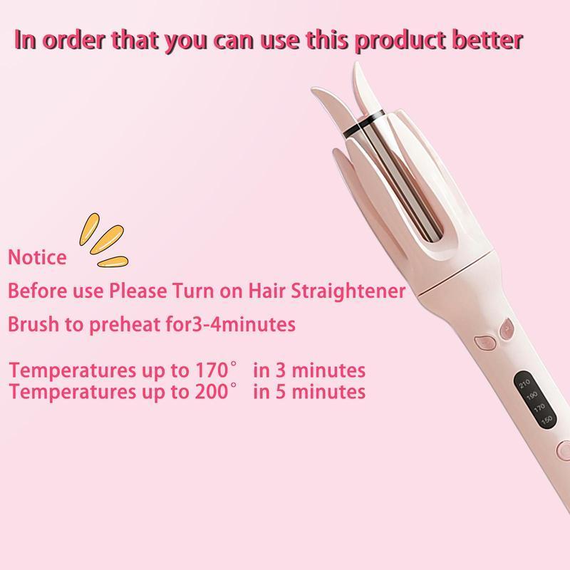 Auto Hair Curler, 28mm Hair Curler, Negative Ion Automatic Hair Curl Wand, 4 Modes Temperatures Curling Iron for Women, Hair Styling Tools for Home, School, Hair Curler for Holiday Gift, Christmas, Fall Gift, Winter Gift, Gift