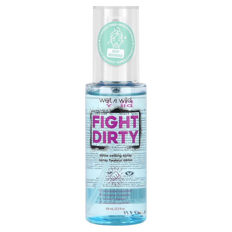 wet n wild Fight Dirty, Detox Setting Spray, 2.2 fl oz (65 ml)