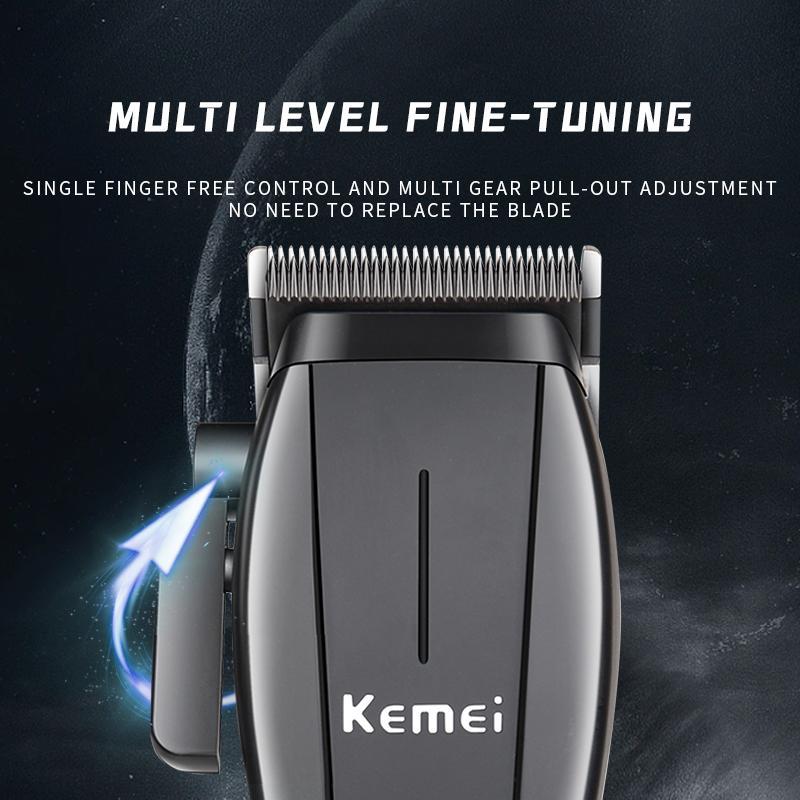 Electric Hair Clipper, 1 Set Professional Cordless USB Charging Hair Cutting Kit for Men, Trimmer & Accessories for Barbers and Stylists