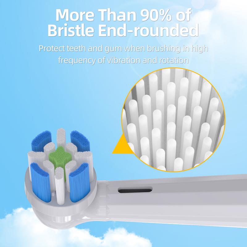 Compatible with Oral-B iO 3 4 5 6 7 8 9 10 Series Ultimate Clean Electric Toothbrush Replacement Brush Heads,for Oral-B iO Electric Toothbrush,10 Pack