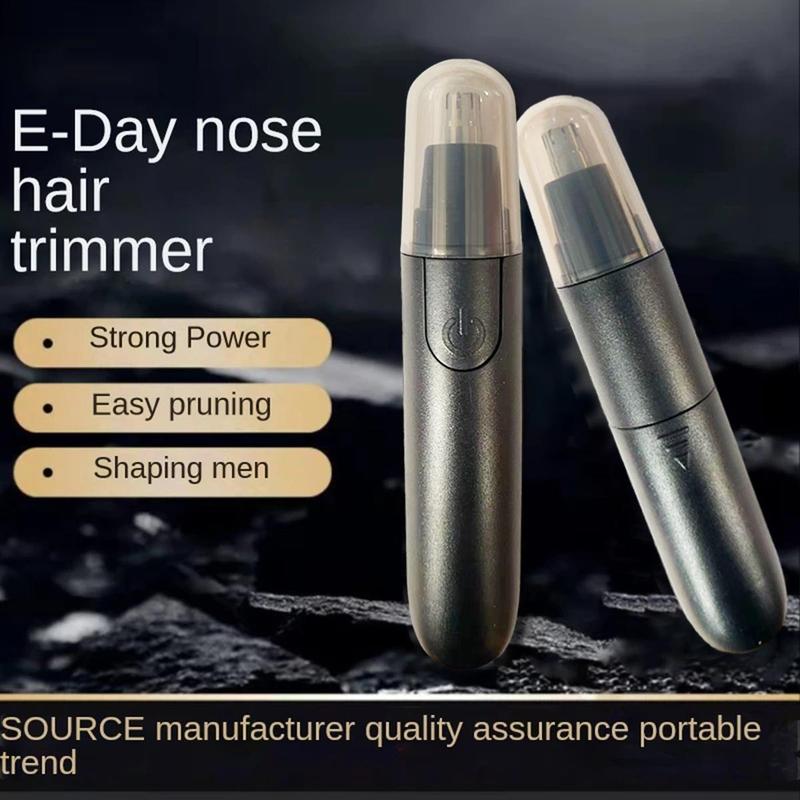 Electric Nose Hair Trimmer, 1 Count Eyebrow Nose Hair Clipper, Nose & Ear Hair Shaver, Hair Removal Device for Men & Women