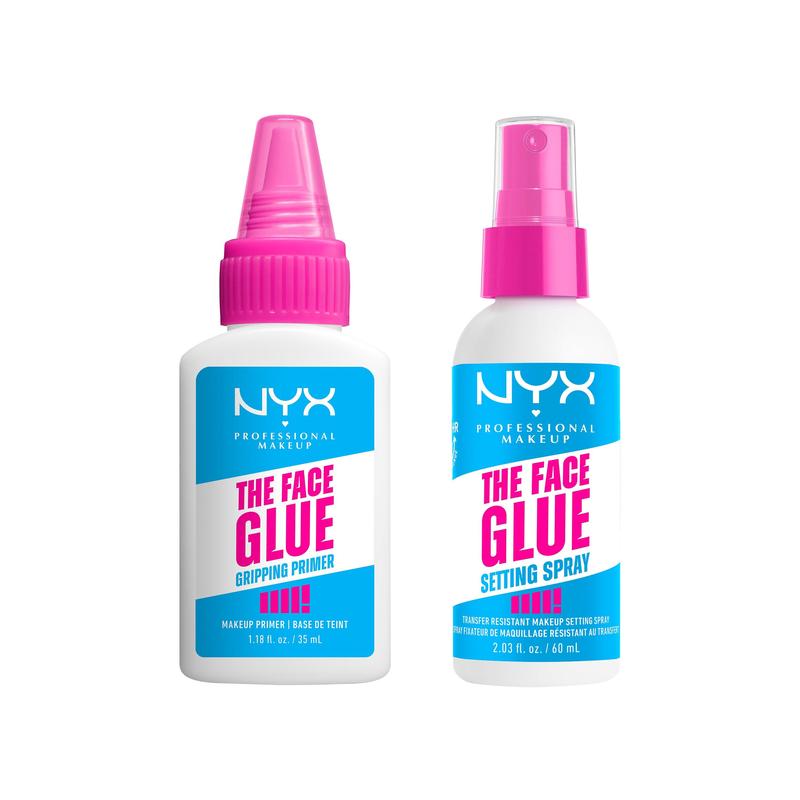 The Ultimate Face Glue Duo: 24HR Hold, NYX Professional Makeup