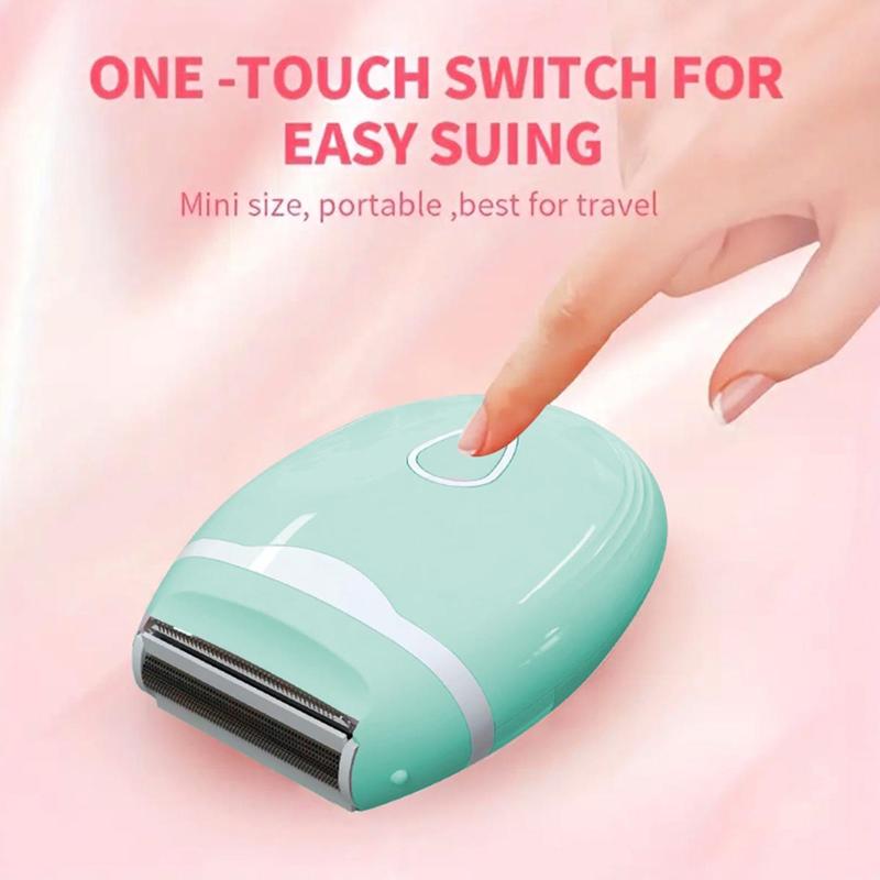 Portable Electric Hair Removal Tool, 1 Count Rechargeable Painless Gentle Hair Removal Shaver for Women, Electric Hair Removal Machine for Home Salon Use, No Including Batteries