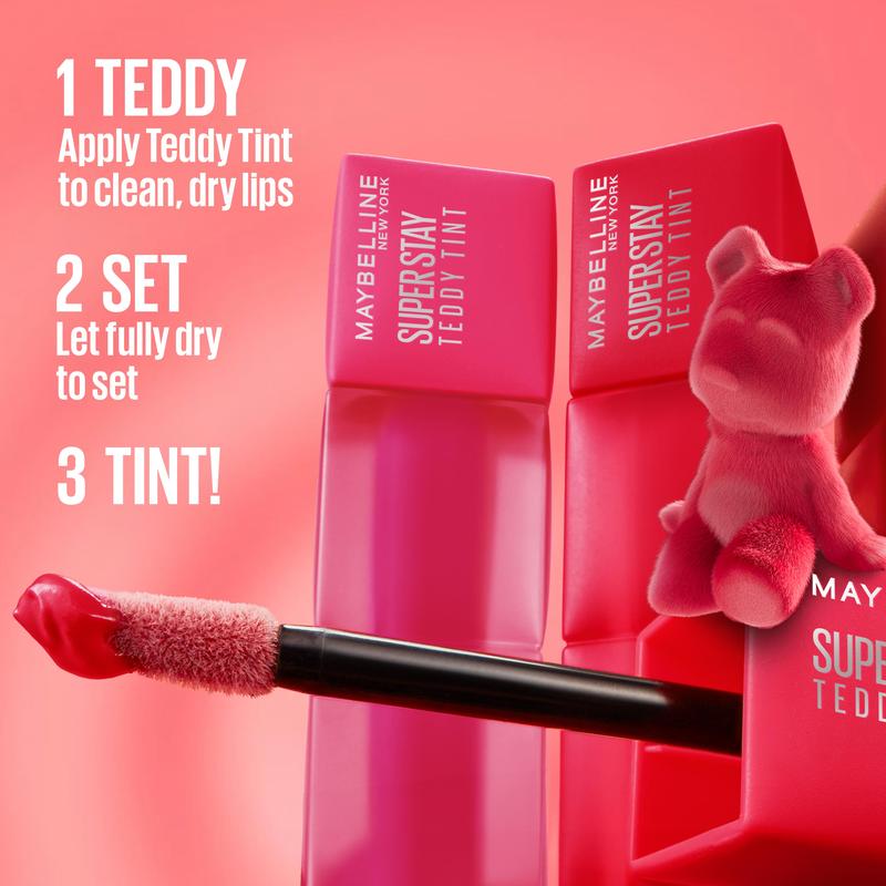 Super Stay Teddy Tint, Matte Lipstick, Maybelline