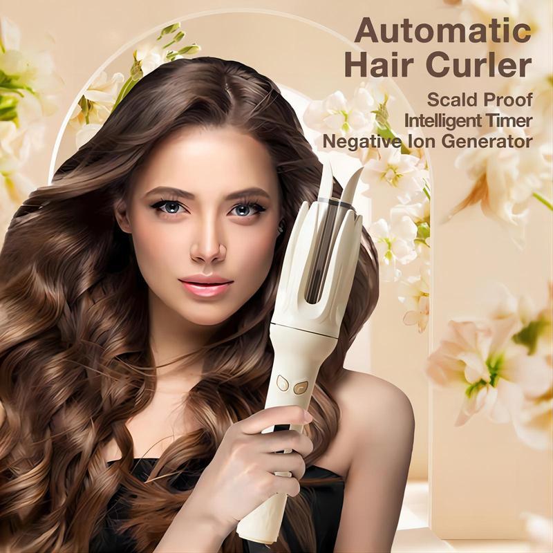 Auto Hair Curler, 28mm Hair Curler, Negative Ion Automatic Hair Curl Wand, 4 Modes Temperatures Curling Iron for Women, Hair Styling Tools for Home, School, Hair Curler for Holiday Gift, Christmas, Fall Gift, Winter Gift, Gift