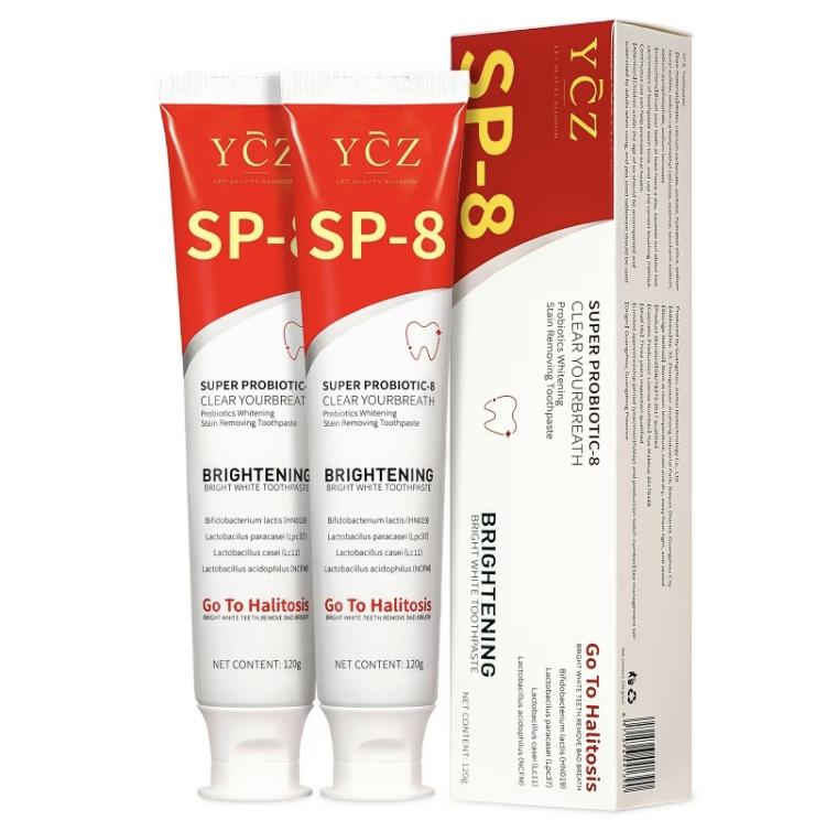 NASHUDA SP-8 [Triple Whitening] ProbioticWhitening Toothpaste, Free of Fluoride,Hydroxyapatite, Anti plaque, Oral HealthManagement Gentle