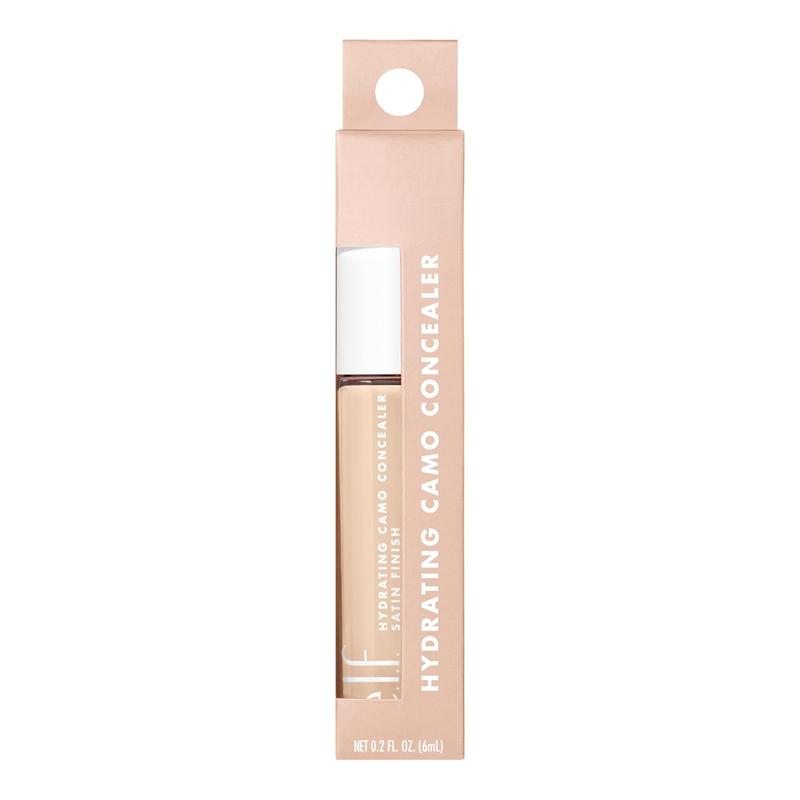 Hydrating Camo Concealer, Lightweight, Full Coverage, Long Lasting, Conceals, Corrects, Covers, Hydrates, Highlights, Light Ivory, Satin Finish, 25 Shades, All-Day Wear, 0.20 Fl Oz