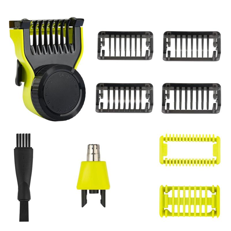 Adjustable Replacement Trimmer Heads, 1 Set Compatible with One Blade Shaver, Personal Care Accessories for Men & Women