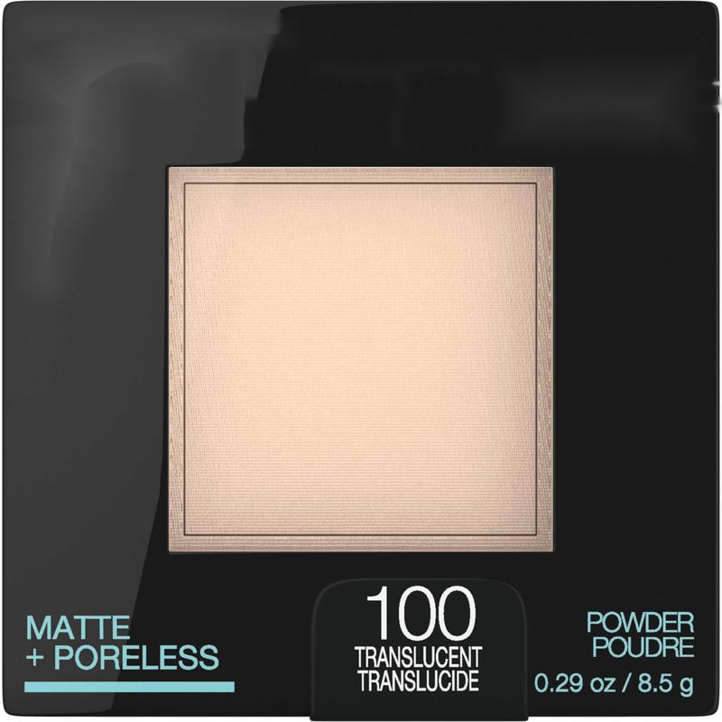 Fit Me Matte + Poreless Pressed Face Powder Makeup & Setting Powder, Translucent, 1 Count